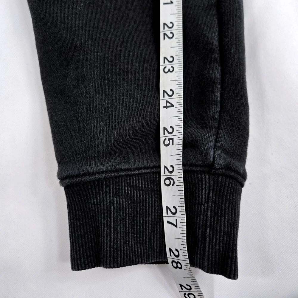 FILA Sweatpants‎ Joggers Black Cotton Blend Logo Athleisure Medium Running Cross